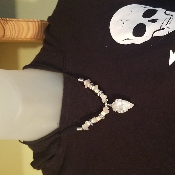 Women skull hooded Sweatshirt - Picture 4 of 8